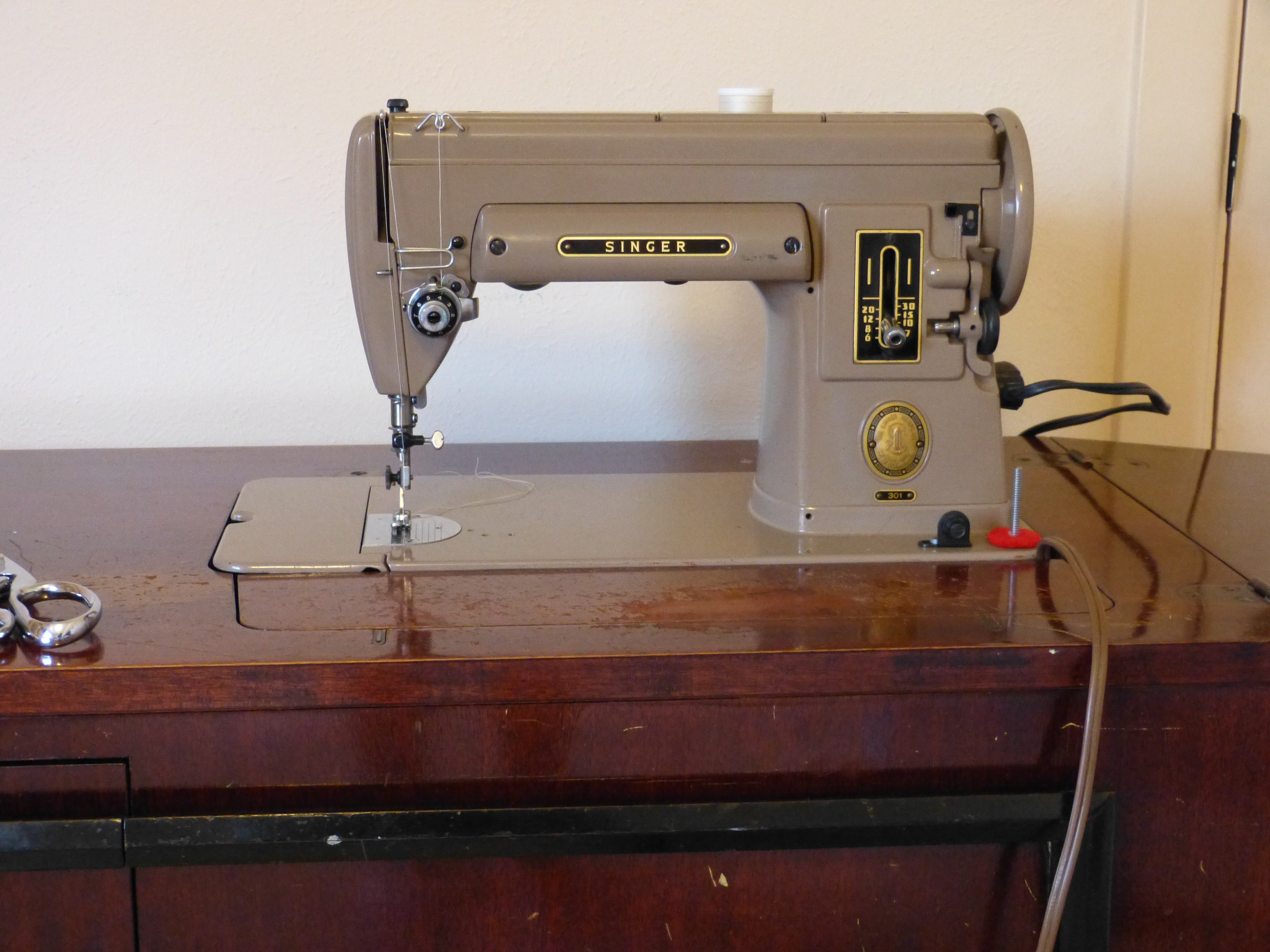 A Vintage Sewing Machine A Gastronomes Closet